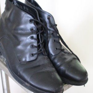 CROFT & BARROW Black Vegan Leather Shoes